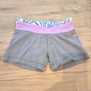 3/$12 Girls Quick Dri Athletic Fitted Shorts Grey‎ Purple Size Xxs (4/5)